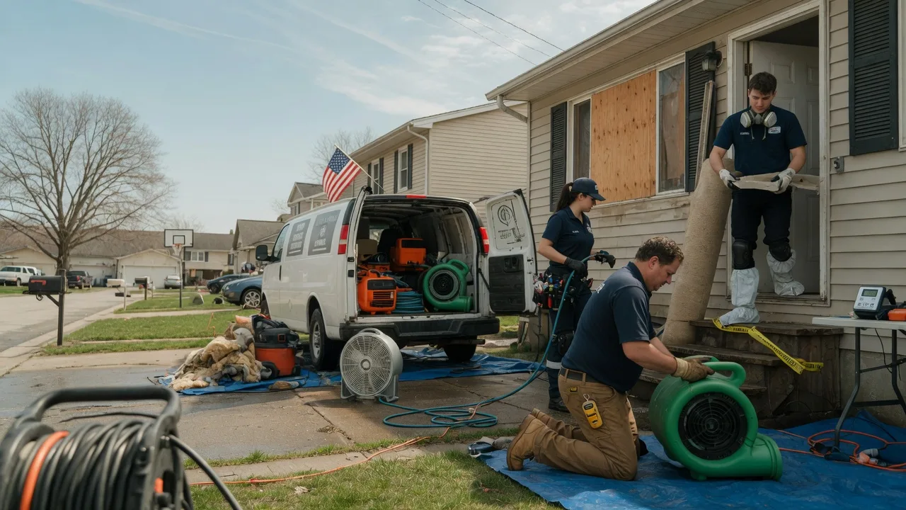 Water Damage Restoration in Damar, KS near me